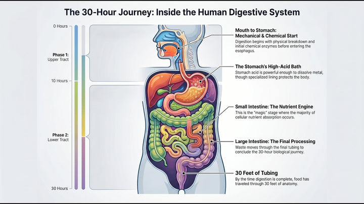 Your Digestive System: The Real Journey From Bite to Waste