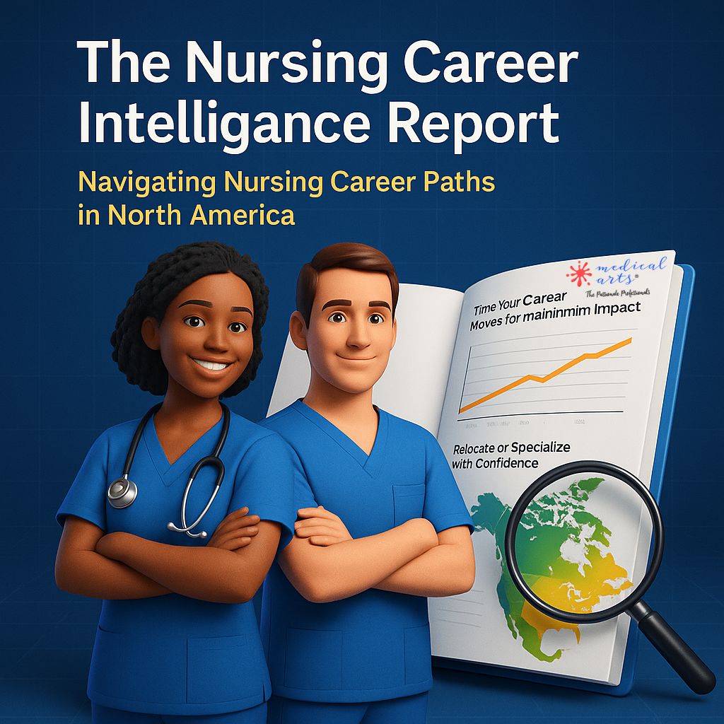 Nursing Career Playbook || Navigating Nursing Career Paths in North America || Instant Download book/ebook Medical Arts Shop