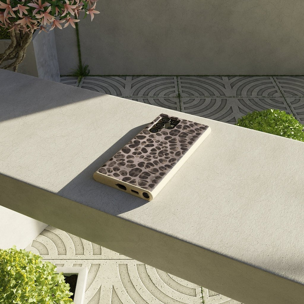 Biodegradable Phone Cases - Microscopic Bones Tissue - Medical Design - Medical Arts Shop