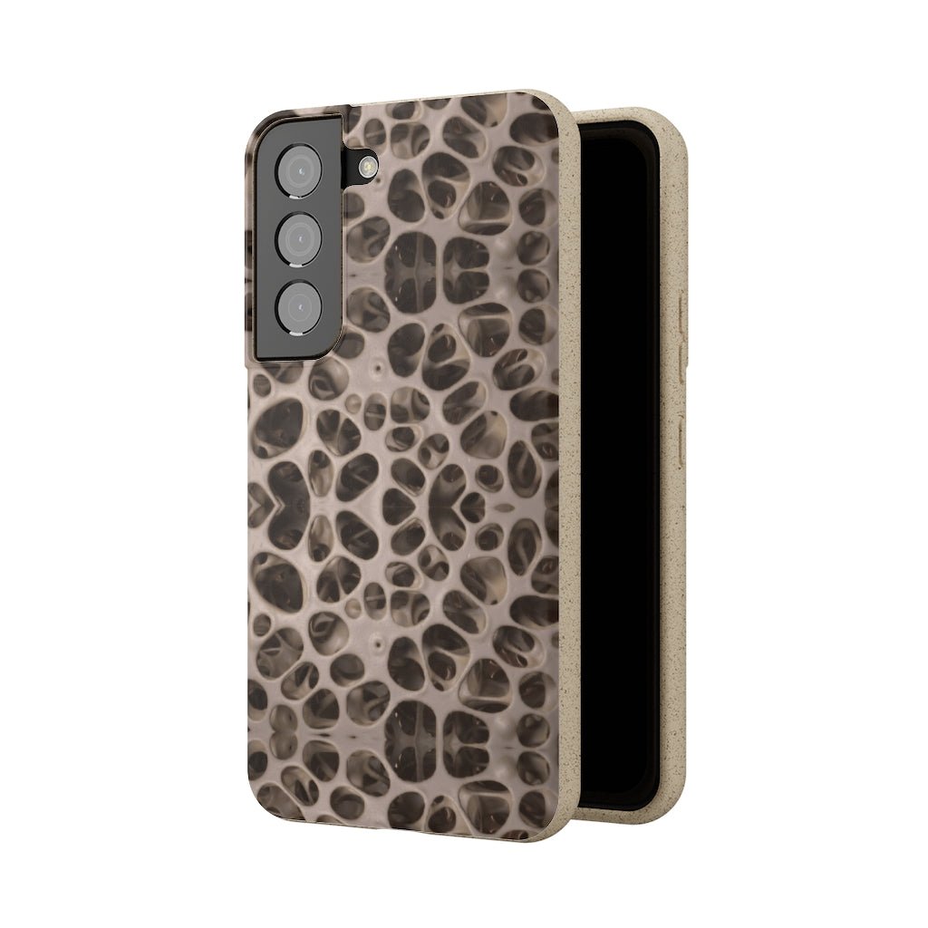 Biodegradable Phone Cases - Microscopic Bones Tissue - Medical Design - Medical Arts Shop