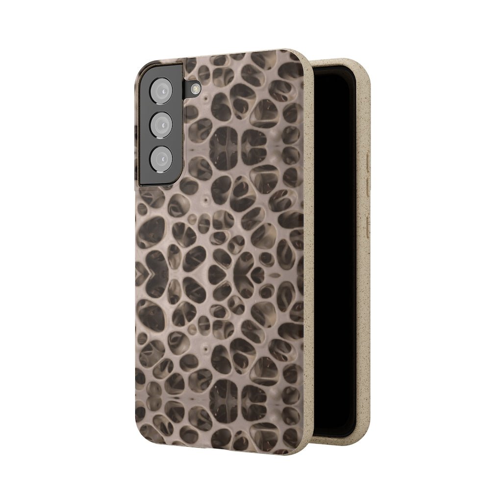 Biodegradable Phone Cases - Microscopic Bones Tissue - Medical Design - Medical Arts Shop