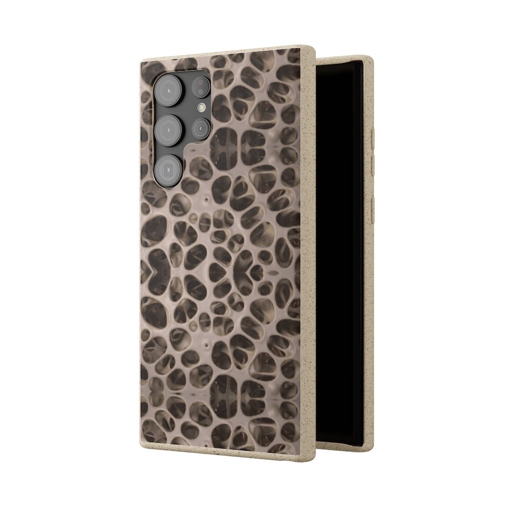 Biodegradable Phone Cases - Microscopic Bones Tissue - Medical Design - Medical Arts Shop