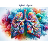 Medical Arts Gallery || Artistic Fine Art || Lungs Posters, Prints, & Visual Artwork Medical Arts Shop