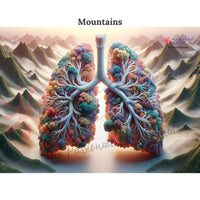 Medical Arts Gallery || Artistic Fine Art || Lungs Posters, Prints, & Visual Artwork Medical Arts Shop